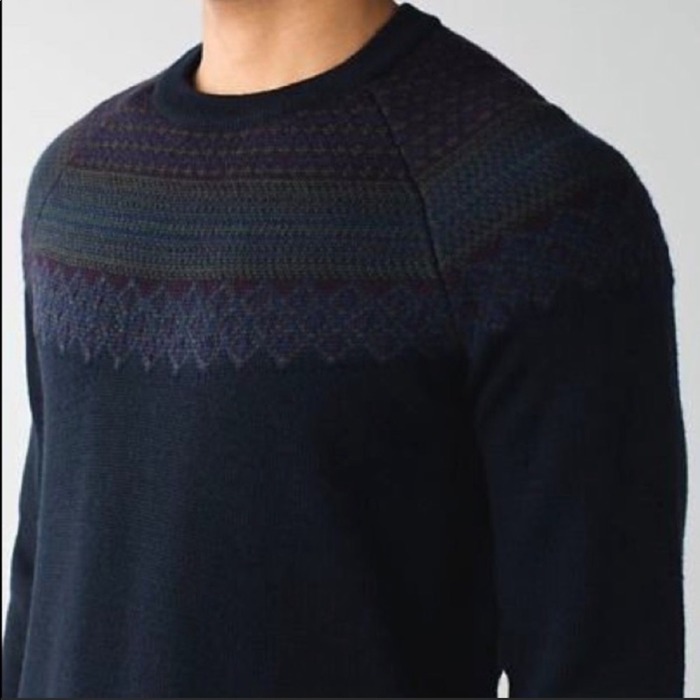 Lululemon Sweater Days Crew Festive Knit XMAS